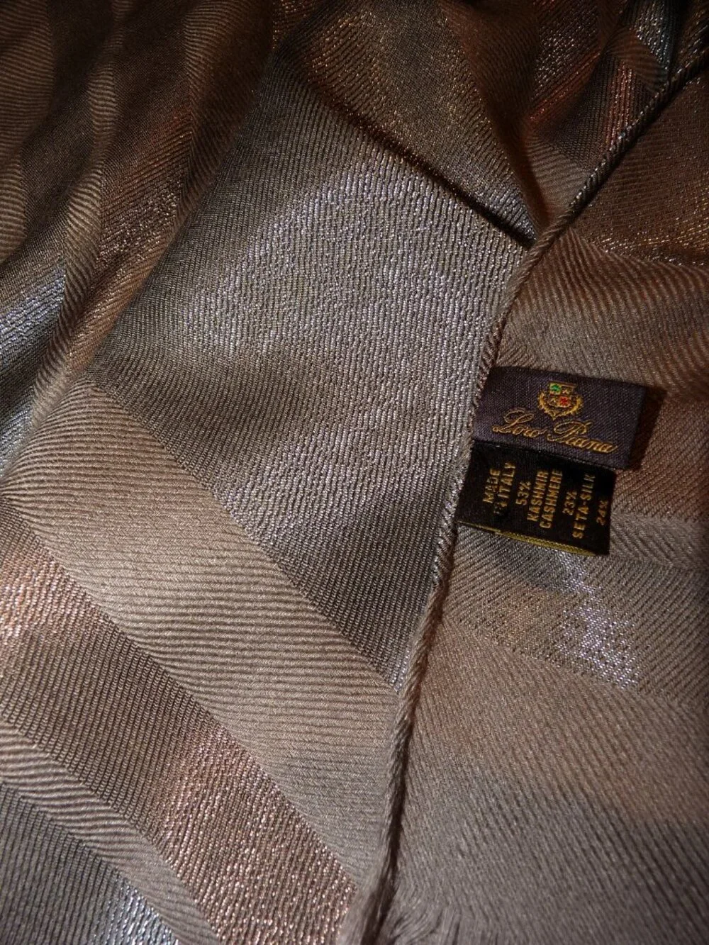 Loro Piana color taupe